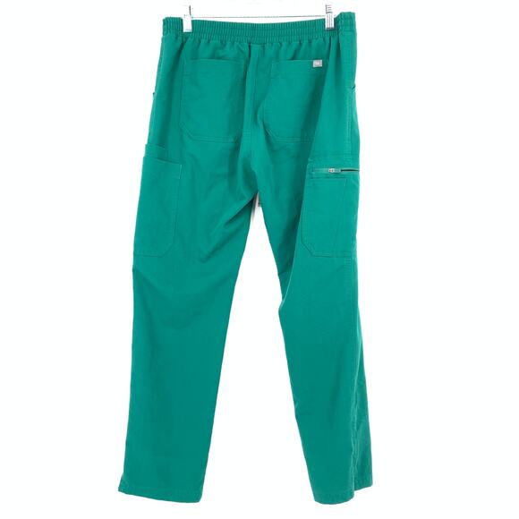 Figs Yola Skinny Scrub Pants Womens Size SP PO1661 Limited Edition Forest Green - Picture 2 of 7